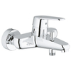 Grohe Eurodisc Cosmopolitan Badkraan - met omstel - met koppelingen - 46mm - chroom 0437713