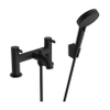 Hansgrohe Zesis mitigeur bain sur gorge - deux poignées - avec douchette - noir SW1388691