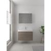 Bruynzeel Box badmeubelset 90x45cm 1 kraangat 1 wasbak 2 lades met spiegelkast met softclose composite orlando eiken SW383961 Bruynzeel Box badmeubelset 90x45cm 1 kraangat 1 wasbak 2 lades met spiegelkast met softclose composite orlando eiken SW383961