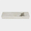 Mondiaz TYNE Fontaine - 90x23x12cm - lavabo droit - sans trous de robinet - solid surface - Osta SW1474783