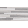 Cifre Ceramica Nexus wandtegel - 30x60cm - gerectificeerd - Betonlook - Pearl relieve wandtegel mat (grijs) SW1120133