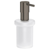 GROHE Essentials Distributeur de savon - 160ml - debout - graphite dur brossé SW98937