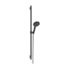Hansgrohe Raindance Alive Select S ensemble de douche 125 3jets EcoSmart avec barre de glissement Unica S Puro 90 cm Chrome noir brossé (anthracite) SW1319880