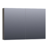 Saniclass Plain Spiegelkast 99x70x15cm Black Diamond SW392960 Saniclass Plain Spiegelkast 99x70x15cm Black Diamond SW392960
