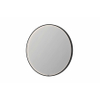 INK SP24 spiegel - 100x4x100cm rond in stalen kader incl dir LED - verwarming - color changing - dimbaar en schakelaar - geborsteld metal black SW955889
