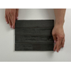 ÉCHANTILLON Terravito Dorelia carreau mural - 5x25cm - Anthracite brillant (anthracite) SW1130594