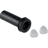 Geberit coude/tuyau urinoir l16.5cm polypropylène noir SW116463