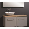 Crosswater Infinity Poignée meuble salle de bain - 26.3x30cm - Inox SW487232