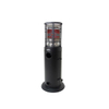 Eurom Chauffage de terrasse à gaz Area Loungeheater Patioheater 13000 watt Noir SW539084