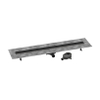 Hansgrohe RainDrain Go Douchegoot - 120cm - standaard/vlakke installatie - betegelbaar - mat zwart SW1590428