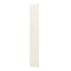 Plieger Cavallino Retto radiateur design vertical simple raccordement central 1800x298mm 614W pergamon (RAL9001) 7252961