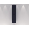 H&R badmeubelen Juice Hoge Kast - 40x35x170cm - met ronde hoeken - 2 deuren - linksdraaiend - dark blue mat SW875795
