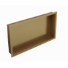 Sawiday Uni inbouwnis 30x60x10cm Geborsteld Messing PVD (Goud) TWEEDEKANS OUT13363