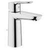 Grohe Start Edge 1-gats wastafelkraan M-size met afvoerplug chroom SW206989 Grohe Start Edge 1-gats wastafelkraan M-size met afvoerplug chroom SW206989