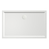 Xenz Mariana douchebak - 120x75x7 - Acryl - wit SW378938