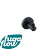 FugaFlow Eccelente Acces Handdoekhaak - enkel - rond - mat zwart - Black Friday - SW1123209