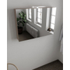 MONDIAZ CUBB spiegelkast 100x70x18cm kleur smoke met 2 deuren SW411348 MONDIAZ CUBB spiegelkast 100x70x18cm kleur smoke met 2 deuren SW411348