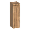 BRAUER Joy Wavy Armoire haute - 120x35x35cm - 1 porte - ouverture à droite - sans poignée - Honey SW1201291
