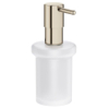 GROHE Essentials distributeur de savon en verre sans porteur nickel SW98942