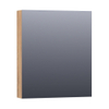 Saniclass Dual spiegelkast 60x70x15cm verlichting geintegreerd rechthoek 1 draaideur Old Castle MFC SW371801 Saniclass Dual spiegelkast 60x70x15cm verlichting geintegreerd rechthoek 1 draaideur Old Castle MFC SW371801