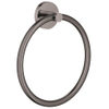 Grohe Essentials Handdoekring - 18cm - rond - hard graphite (antraciet) SW98944