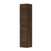 INK Fineer Badkamerkast - 35x37x169cm - 2 deuren - Links en rechtsdraaiend - greeploos - MDF - chocolate SW493363