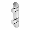Hotbath Buddy Mitigeur thermostatique douche encastrable inverseur 2 voies vertical chrome SW11298 Hotbath Buddy Mitigeur thermostatique douche encastrable inverseur 2 voies vertical chrome SW11298