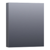 Saniclass Plain Spiegelkast 59x70x15cm Hoogglans Grijs Rechtsdraaiend SW392946 Saniclass Plain Spiegelkast 59x70x15cm Hoogglans Grijs Rechtsdraaiend SW392946
