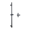 Fortifura Calvi Barre de Douche - 90 cm - support de douche - Noir Mat SW1413847