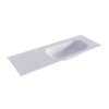 Mondiaz BIG small Cale solid surface inbouw wastafel 130cm rechts SW430689 Mondiaz BIG small Cale solid surface inbouw wastafel 130cm rechts SW430689