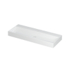 Ink United lavabo - 120x45x11cm - vasque centrée - 1 trou de robinet - blanc brillant SW207347