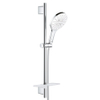 GROHE Vitalio Smartactive ensemble de douche glissante - 60 cm - douchette ronde - 3 types de jet - flexible de douche lisse - avec porte-savon - chrome SW705167