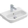 Villeroy en Boch Architectura fontein met kraangat met overloop 50x38cm wit SW68797 Villeroy en Boch Architectura fontein met kraangat met overloop 50x38cm wit SW68797