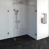 Saniclass Create douchecabine rechthoek 3-delig 100x140cm profielloos met antikalk en 8mm veiligheidsglas geborsteld RVS SW223648 Saniclass Create douchecabine rechthoek 3-delig 100x140cm profielloos met antikalk en 8mm veiligheidsglas geborsteld RVS SW223648