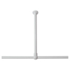 Sealskin Seallux Support de plafond pour barre de rideau de douche 60cm Aluminium Blanc CO276668610