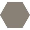 SAMPLE Cifre Cerámica Hexagon Timeless Vloer- en Wandtegel Taupe Mat Vintage Mat Taupe SW736021