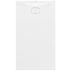 Villeroy & Boch Ecora douchebak - 140x80x3.5cm - afvoer korte zijde - white alpine (wit) SW1558929