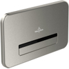 Villeroy & Boch Viconnect bedieningsplaat - 269x161mm infrarood - stainless steel (mat rvs) SW644068