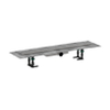 Hansgrohe RainDrain Compact Douchegoot - 70cm - vlakke installatie - brushed stainless steel SW1590315