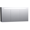 Saniclass Double Face spiegelkast 140x70x15cm 3 deuren met LED verlichting zwart SW84361 Saniclass Double Face spiegelkast 140x70x15cm 3 deuren met LED verlichting zwart SW84361