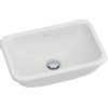 Villeroy en Boch Loop en Friends inbouwwastafel 51x34cm met overloop zonder kraangat wit 0100049 Villeroy en Boch Loop en Friends inbouwwastafel 51x34cm met overloop zonder kraangat wit 0100049