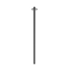 Hotbath Archie Plafondbuis - 50cm - PVD - geborsteld gunmetal (antraciet) SW798930