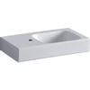 Geberit Icon lavabo d’angle 53x31x13,5cm 1 bassin 1 trou de robinetterie Gauche sans trop-plein Céramique Blanc brillant SW417096