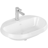 Villeroy & Boch Architectura Lavabo encastré - 600 x 450 x 170 mm - Blanc Alpin CeramicPlus - sans trop-plein - non poli SW762324