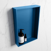 Mondiaz Easy nis 29.5x44.5x8cm voor Inbouw/opbouw 1 open vak Solid surface Jeans/Jeans SW643647