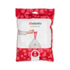 Brabantia PerfectFit Sacs poubelle - fermeture à cordon - code Y - 20L - 40 pièces/rouleau SW1117533