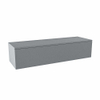 Mondiaz ALAN MODULE Meuble sous vasque - 130x45x30cm - 1 tiroir - push to open - Plata SW1015519