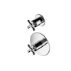 Hotbath Amice Robinet thermostatique douche à encastrer avec 1 robinet d'arrêt chrome SW99166 Hotbath Amice Robinet thermostatique douche à encastrer avec 1 robinet d'arrêt chrome SW99166