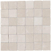 Terravito Ellino carreau mural et de sol - 30x30cm - Aspect pierre naturelle - Light mat (blanc) SW1119893