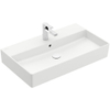 Villeroy & Boch Memento 2.0 lavabo - pour porte-serviettes 80x47cm - avec trop-plein 1 trou de robinet ceramic+ stone white SW336052
